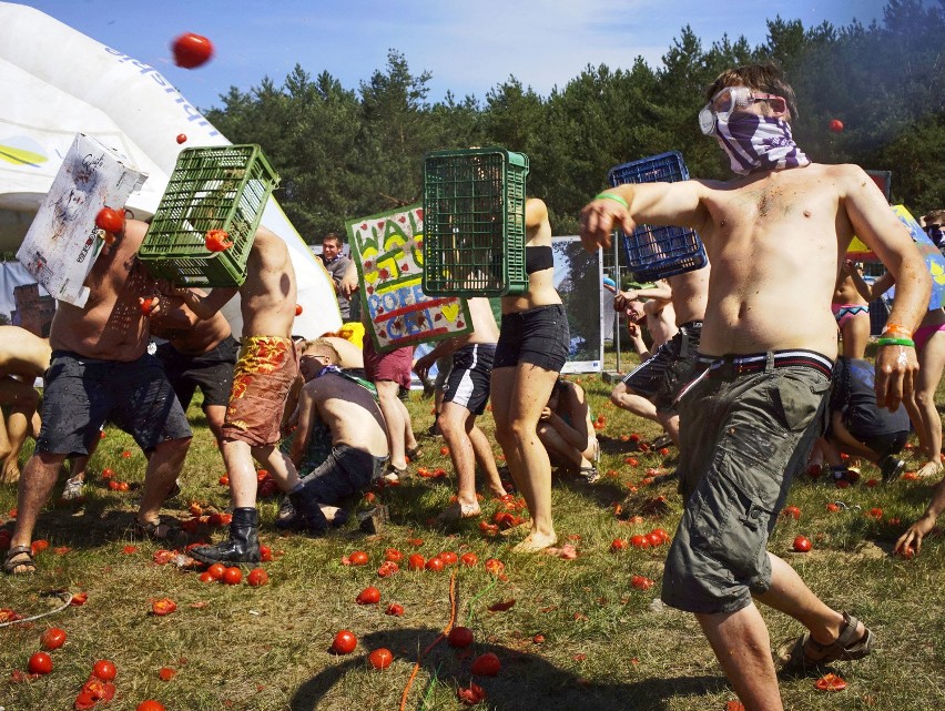 Przystanek Woodstock 2015: Bitwa na pomidory