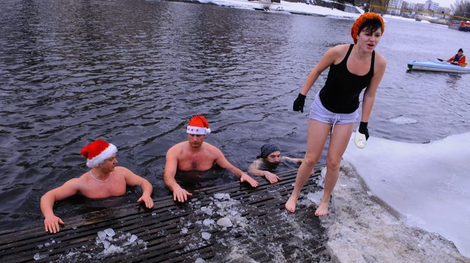 W Nowy Rok spotkali się nad Brdą