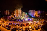 Wrocław: Nocny pożar przy Samolotowej