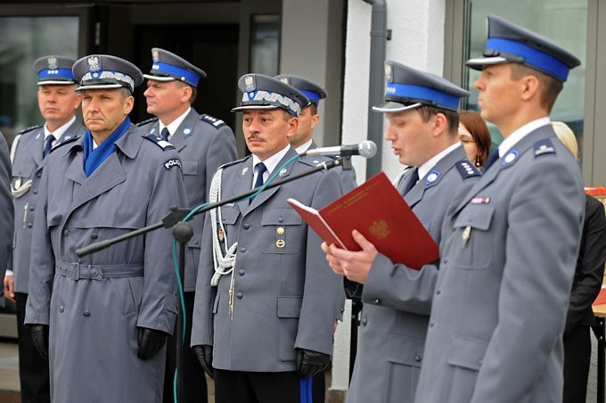 [zdjęcia] Zmiana na stanowisku komendanta głównego policji w Bydgoszczy