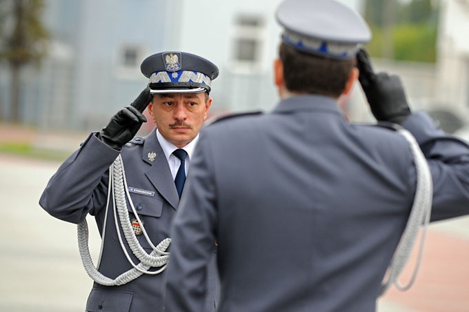 [zdjęcia] Zmiana na stanowisku komendanta głównego policji w Bydgoszczy