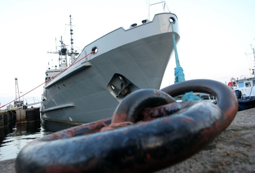 ORP "Lech" wyrusza w ekspedycję na Morze Północne