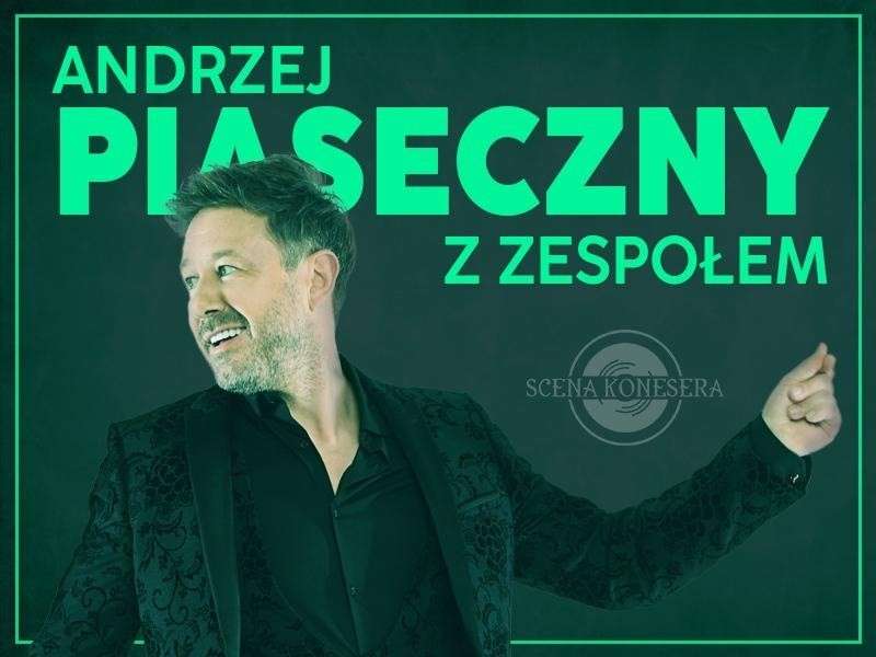 Andrzej Piaseczny z zespołem w Częstochowie...