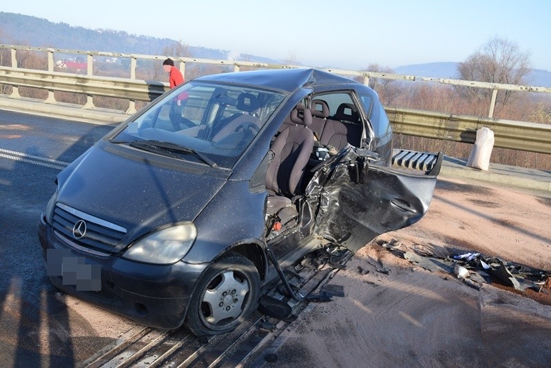 Nowy Sącz. Obwodnica północna odblokowana po karambolu [AKTUALIZACJA, ZDJĘCIA]