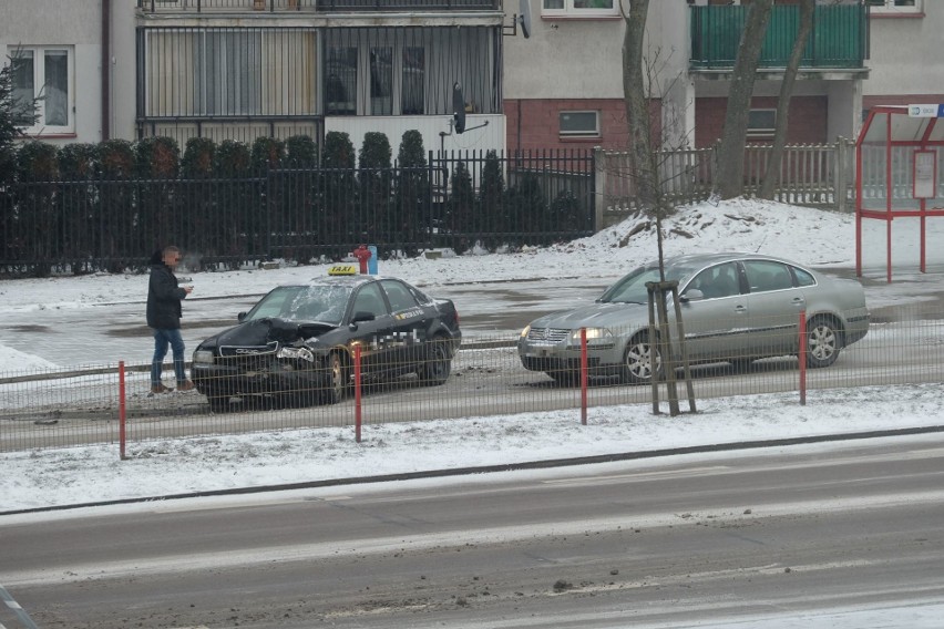 Najbardziej ucierpiała taksówka audi a4. Podobnie jak...