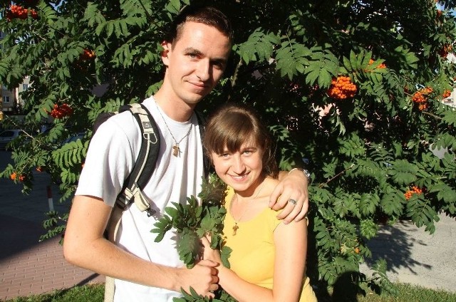 Marta i Mateusz powiedzą sobie "tak&#8221; w czwartek, 8 sierpnia przed ołtarzem polowym na placu Jana Pawła II w Kielcach.