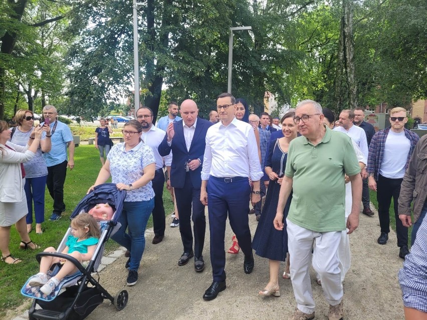 W sobotę 29 lipca, premier Mateusz Morawiecki przyjechał do...