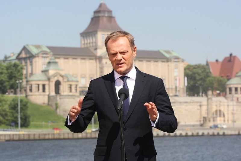 Donald Tusk w Szczecinie