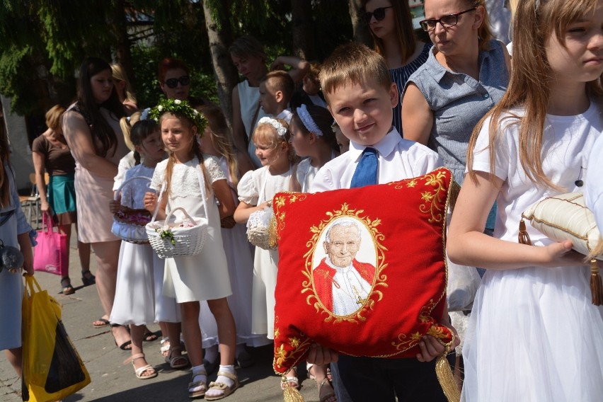 Procesja Bożego Ciała w Sępólnie Krajeńskim przeszła ulicami...