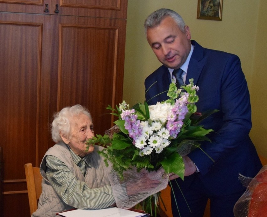  Helena Gierczak z Rudy Malenieckiej świętowała swoje setne urodziny