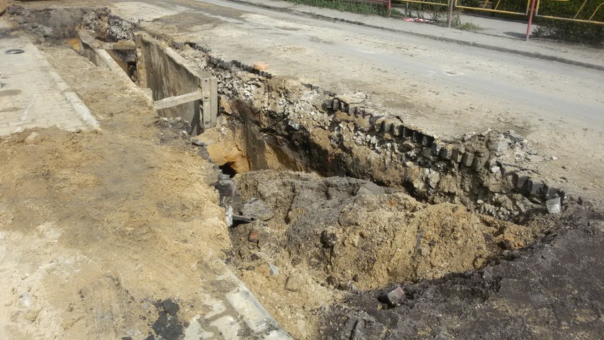 Sosnowiec: trwa remont ulicy Armii Krajowej ZDJĘCIA