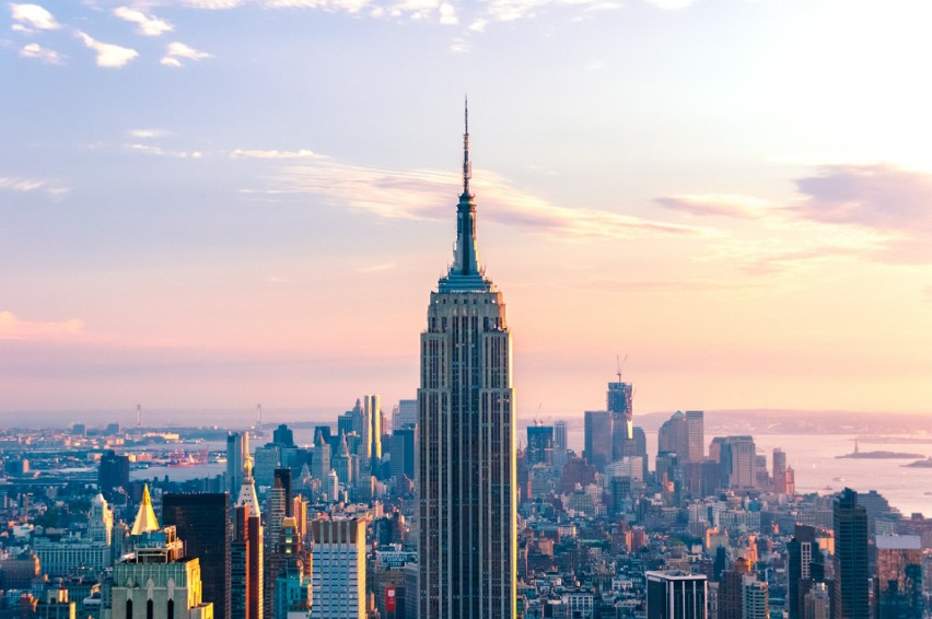 Empire State Building w Nowym Jorku plasuje się na szczycie...