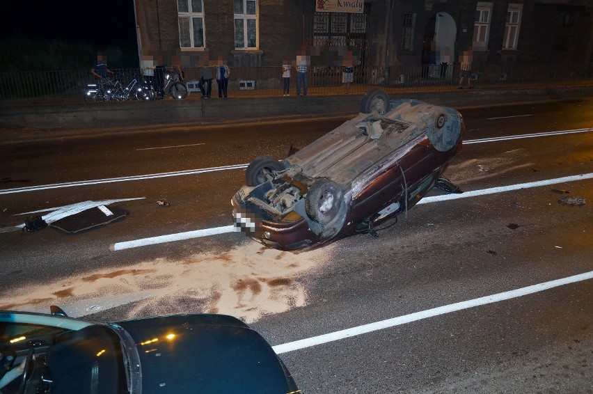 Kolizja na ul. Tuwima w Słupsku.