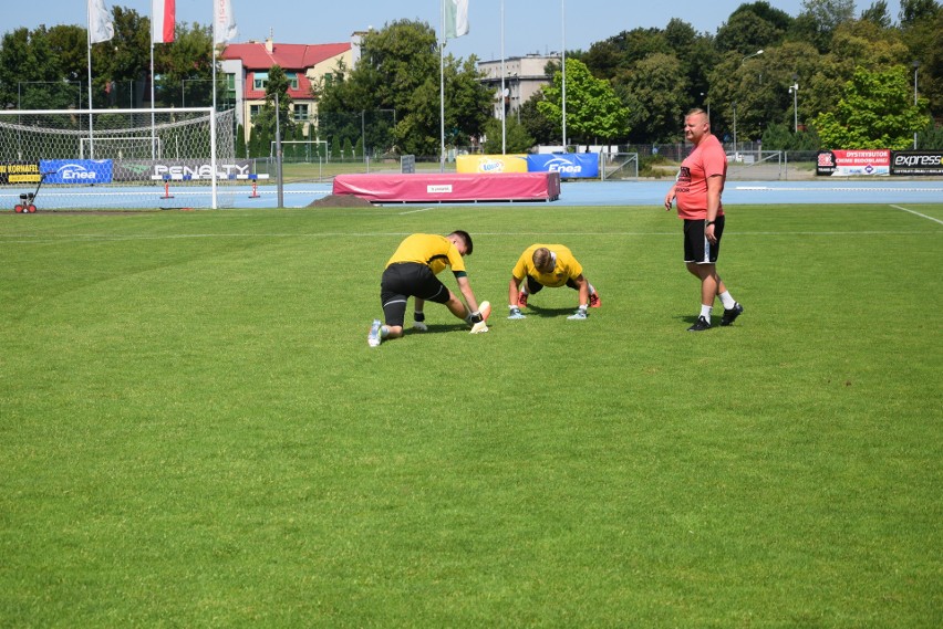 Ostatni, czwartkowy trening piłkarzy Radomiaka Radom przed piątkowym meczem z Wartą Poznań w Grodzisku Wielkopolskim [ZDJĘCIA]