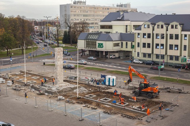 Zmieniają pomnik Żołnierza Polskiego w Słupsku i jego otoczenie