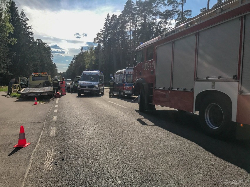 Pólko. Wypadek na drodze Białystok - Supraśl. Zderzyły się...