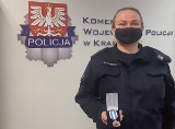 Krakowska policjantka wyróżniona przez ministra zdrowia za oddawanie krwi. Co za wynik!