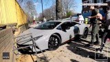 Lamborghini Huracan. Kierowca stracił panowanie i rozbił supersamochód (video) 