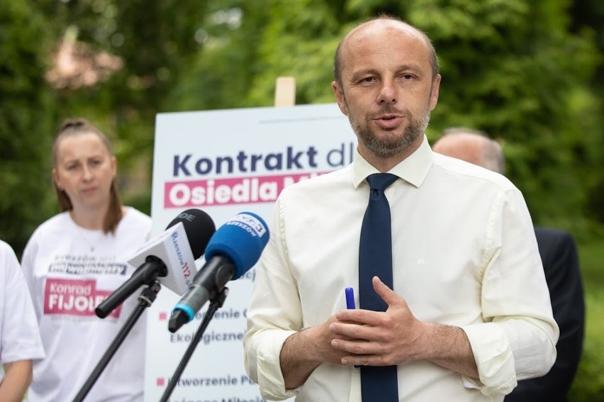 Konrad Fijołek zapowiada utworzenie Parku Leśnego na Miłocinie, ale też remonty i modernizacje dróg oraz centrum edukacji ekologicznej  