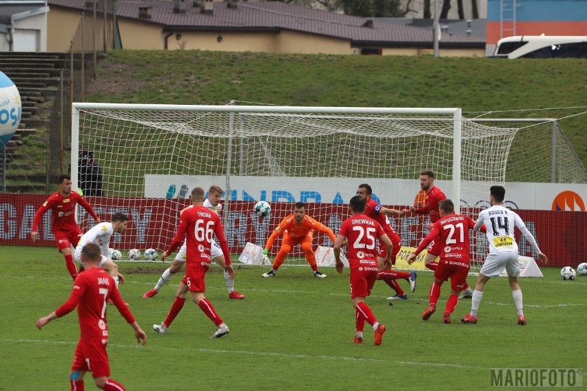 Mecz Korony Kielce z Odrą Opole w Fortuna 1 Lidze w obiektywie. Drużyna Dominika Nowaka przegrała 0:1