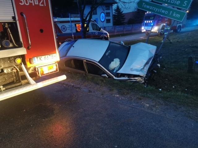 Na miejscu tragedii w Straszniowie Gumienickim