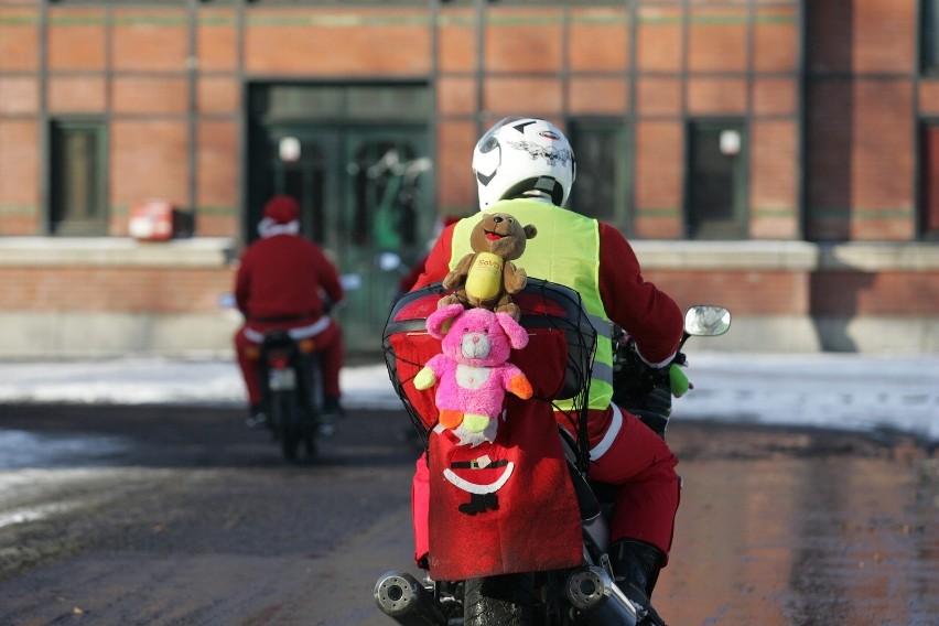 Mikołaje na motocyklach w Rudzie Śląskiej [ZOBACZ ZDJĘCIA]