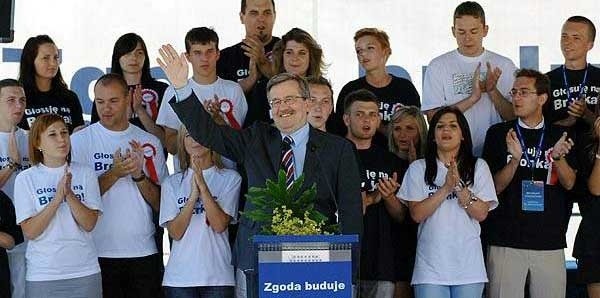 Bronisław Komorowski będzie nowym prezydentem Polski.