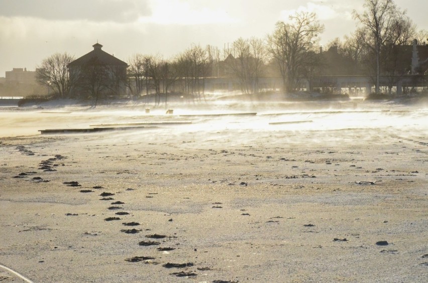 Spacer po sopockiej plaży. Zima na Pomorzu. Wybraliśmy się na spacer nad morze [ZDJĘCIA] 