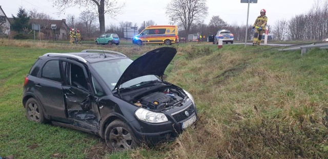 Jak informuje KP PSP Mogilno, do wypadku doszło w czwartek (1 grudnia) około godziny 15