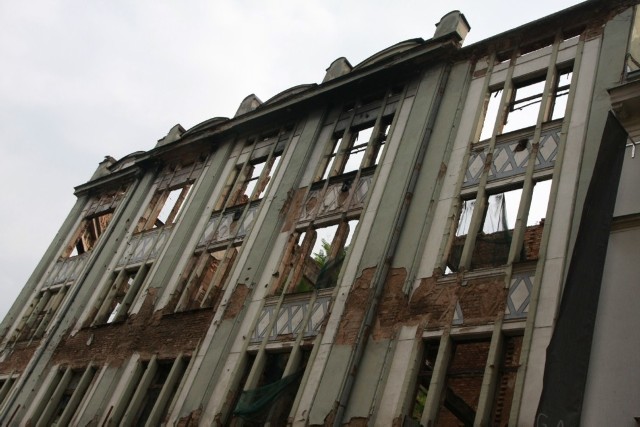 W Sarajewie możemy się natknąć na ruiny budynków