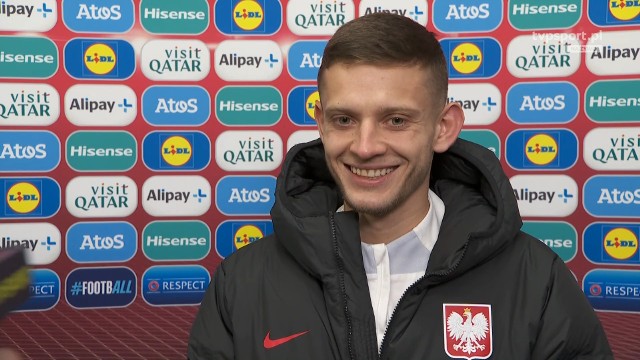 Sebastian Szymański w pomeczowym wywiadzie