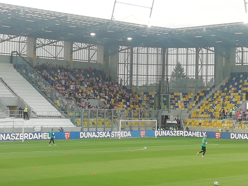 Mecz w Dunajskiej Stredzie miał barwną oprawę