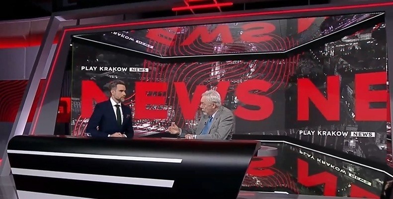 W telewizji Play Kraków News często występował prezydent...