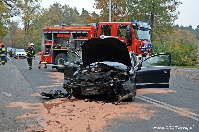 Starosta bieruńsko-lędziński miał wypadek samochodowy