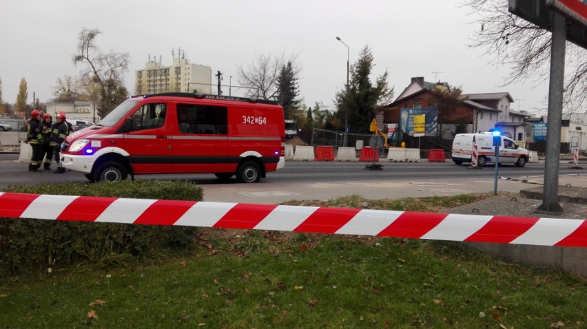 Udało się uszczelnić gazociąg na ulicy Żółkiewskiego w...