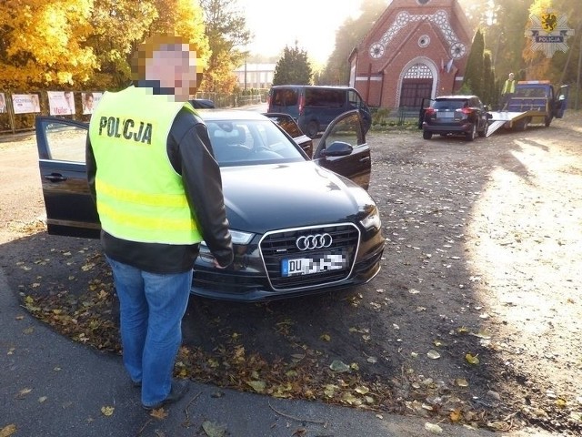 Policjanci odzyskali skradzione w Niemczech auto.