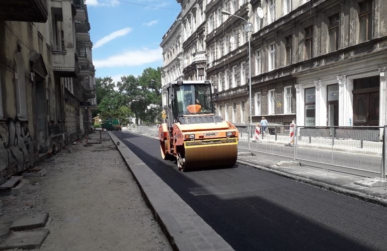 Przebudowa ulicy Henryka Probusa we Wrocławiu.