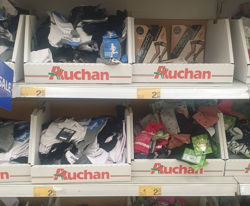 Hipermarkety Auchan właśnie wprowadziły produkty do...