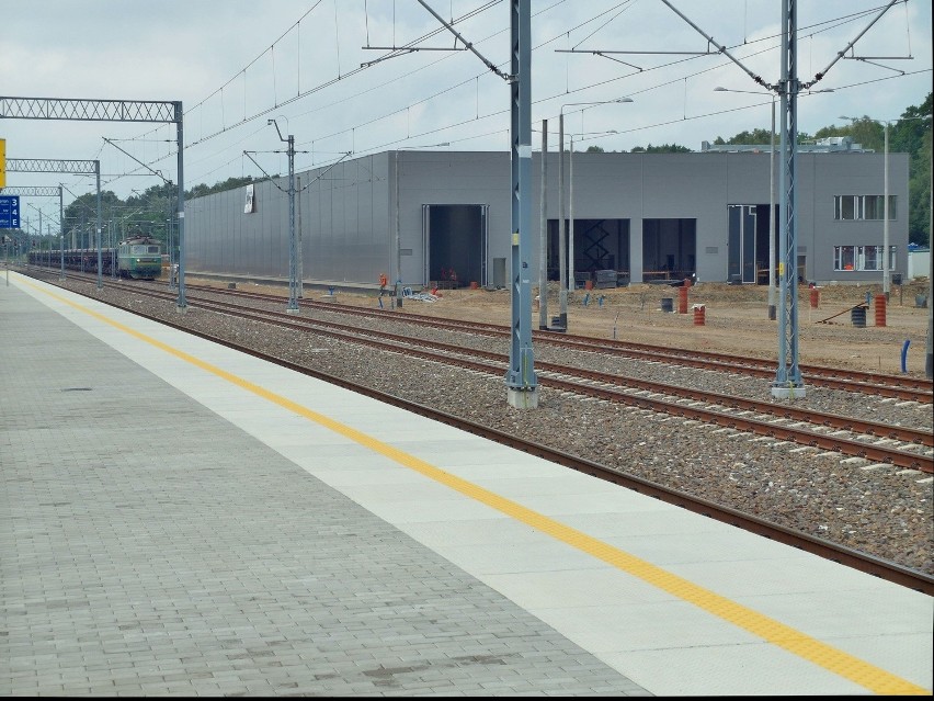 Przebudowa stacji Widzew skończy się za rok, kolejne perony są gotowe
