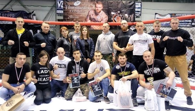 Grappler Grudziądz wywalczył w MMA sześć medali podczas mistrzostw Polski w Gdyni