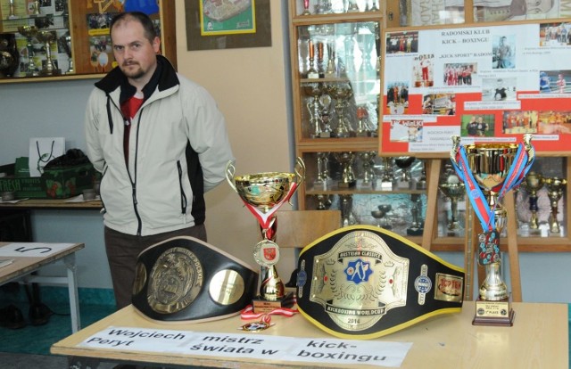 Podczas festynu można było się spotkać z Wojciechem Perytem, mistrzem kickboxingu.