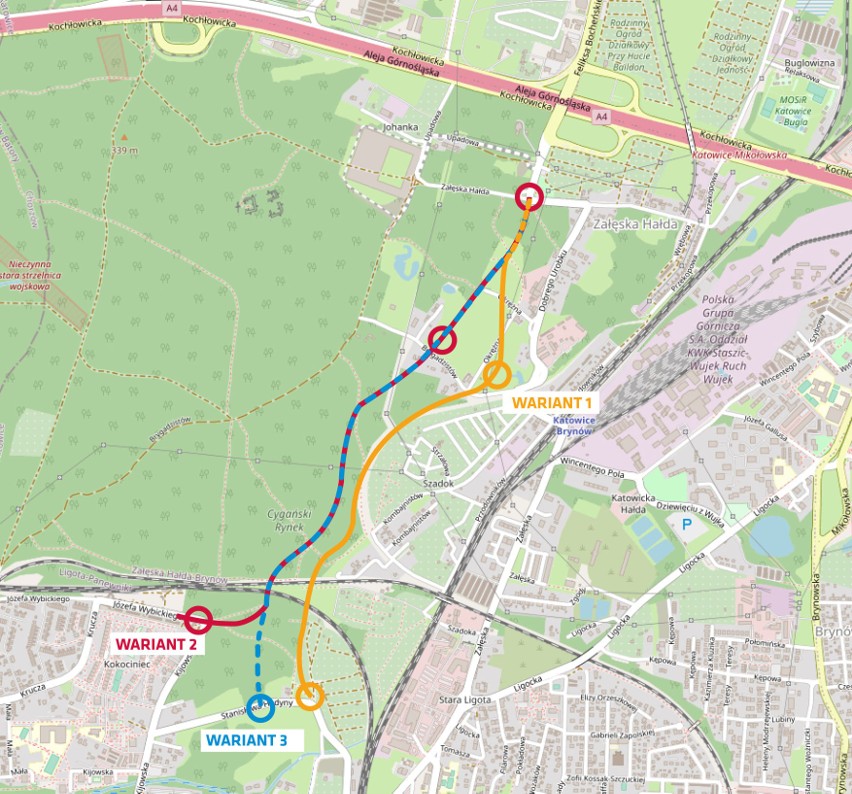 Mieszkańcy Katowic chcą nowej linii tramwajowej wzdłuż ul. Bocheńskiego. Wygląda na to, że władze miasta nie mają jej w planach