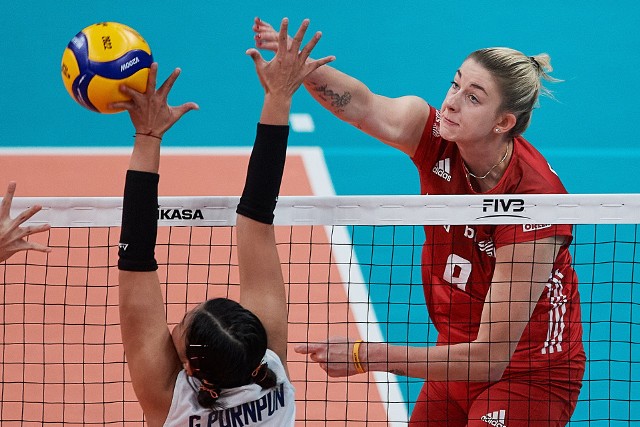 Magdalena Stysiak w meczu z Koreą zdobyła 15 punktów
