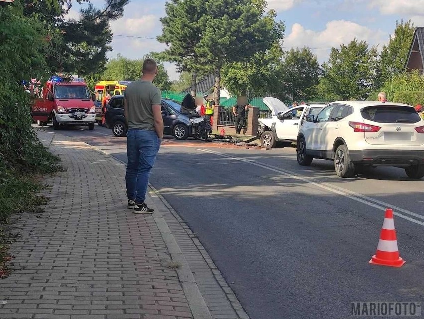 Wypadek w Opolu. Jedna osoba jest poszkodowana.