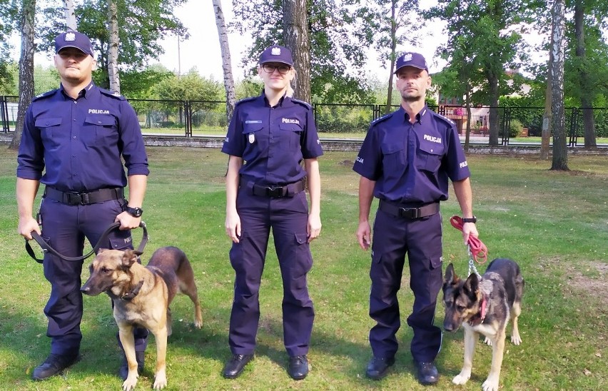 Policjanci z Mazowsza wraz z psami służbowymi wzięli udział w Mistrzostwach Kynologicznych Policji pod Grojcem
