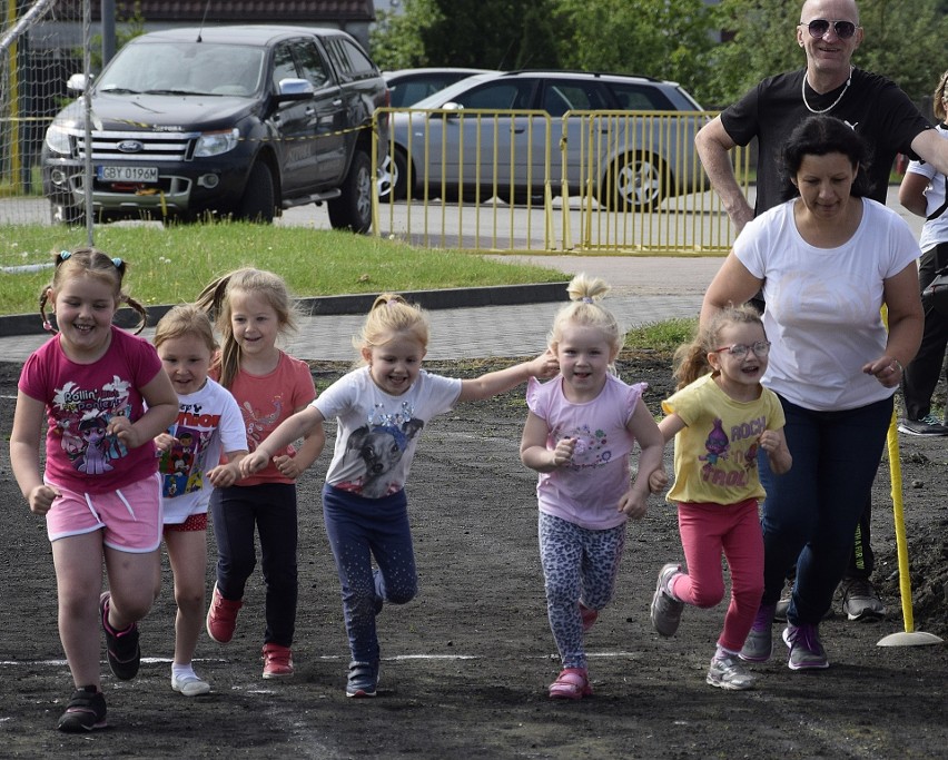 Maraton miasteckich przedszkolaków