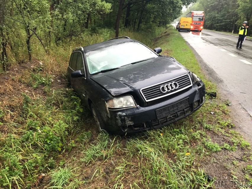 Kolizja trzech aut w Opolu. Sprawca był pijany.