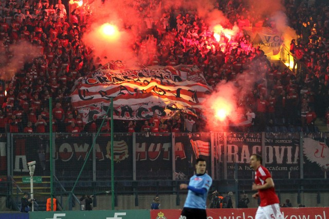 Derby Krakowa. Kibice Cracovii