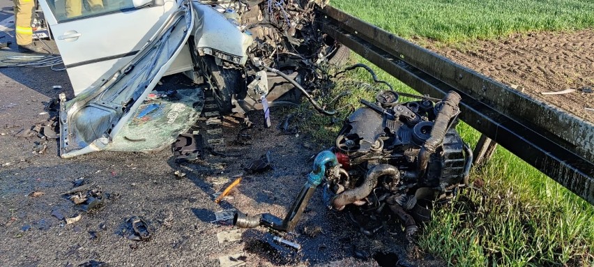 Do tragicznego wypadku doszło dziś na drodze 240 w Silnie...