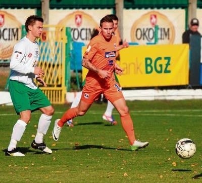 Mateusz Niechciał (z lewej) nie zagra wiosną w Okocimskim FOT. GRZEGORZ GOLEC